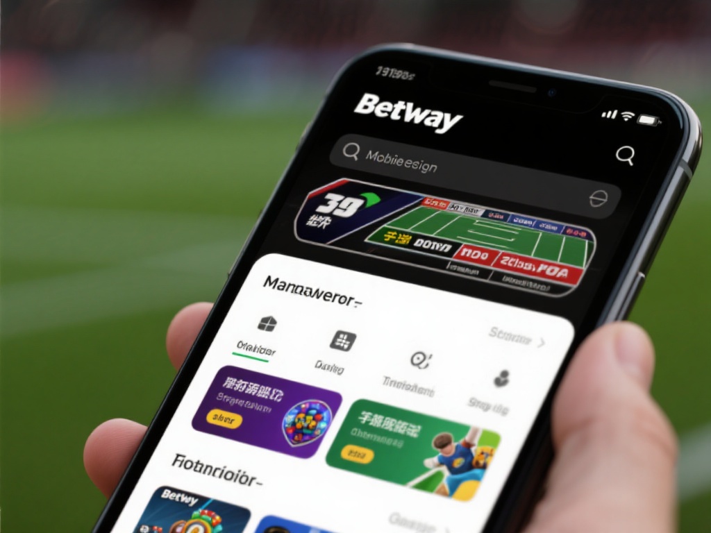 必威Betway的移动端设计简洁却不失质感，完全贴